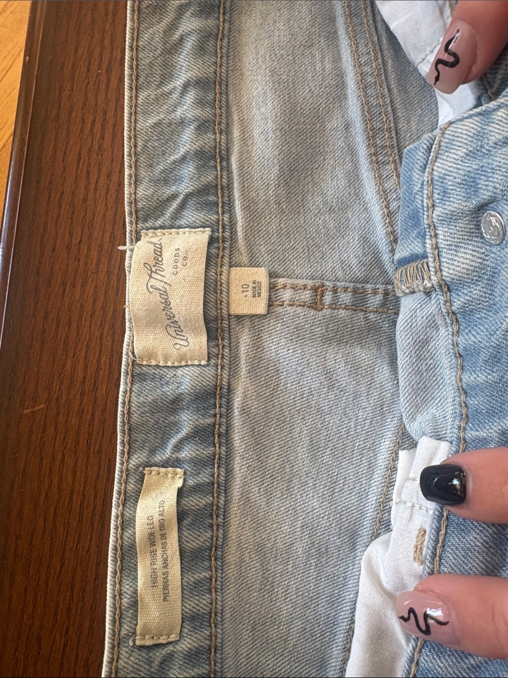 Universal Thread Light Blue Bootcut Jeans - Picture 3 of 5